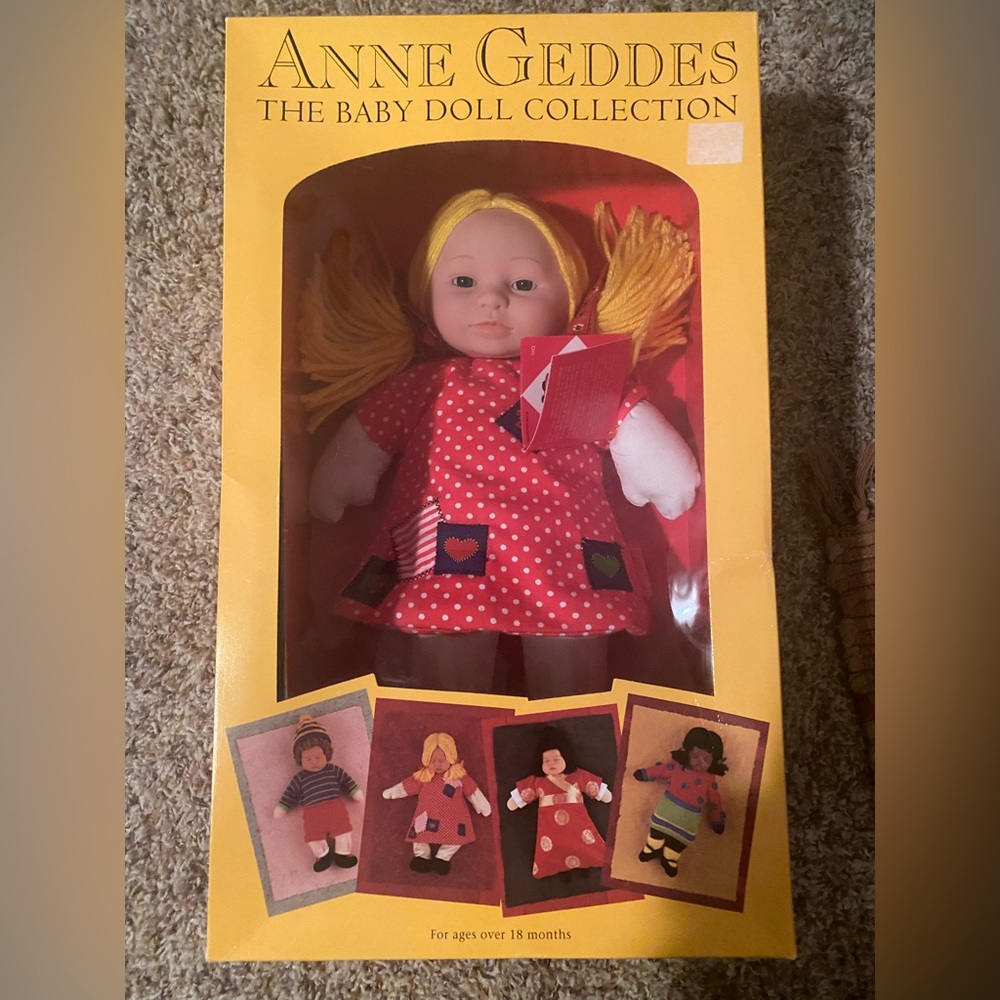 Anne Geddes Vintage Baby Stephanie 1999 (NIB)